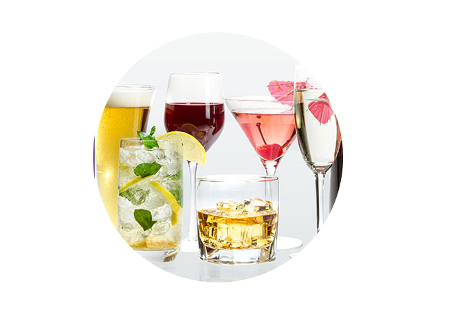 Alkohol als histaminreiche Lebensmittel 