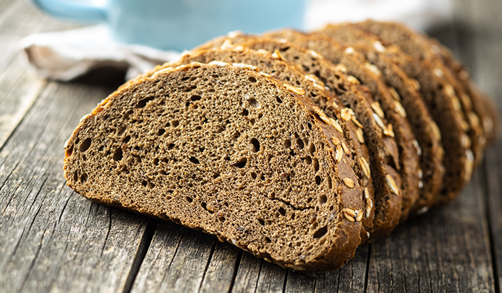 Vollkornprodukte zur Ernährung bei Reizdarm