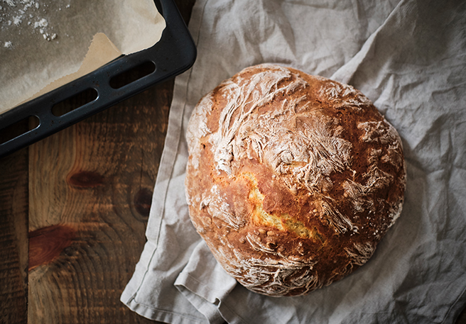 Histaminarmes irisches Sodabrot