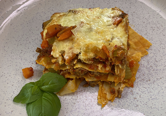 Histaminarme Lasagne