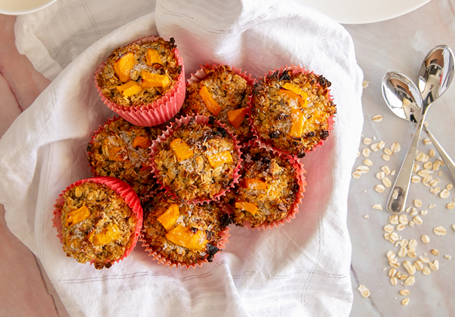 Histaminarme Mango-Kokos-Muffins